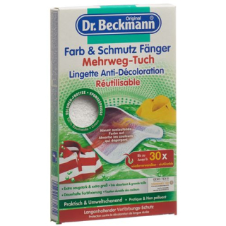 Pano reutilizável de cor e filtro Dr Beckmann