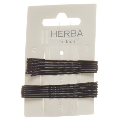 Herba terminál 6 + 6,5cm fekete 12 db