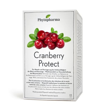 Phytopharma cranberry protect 60 kapsulių