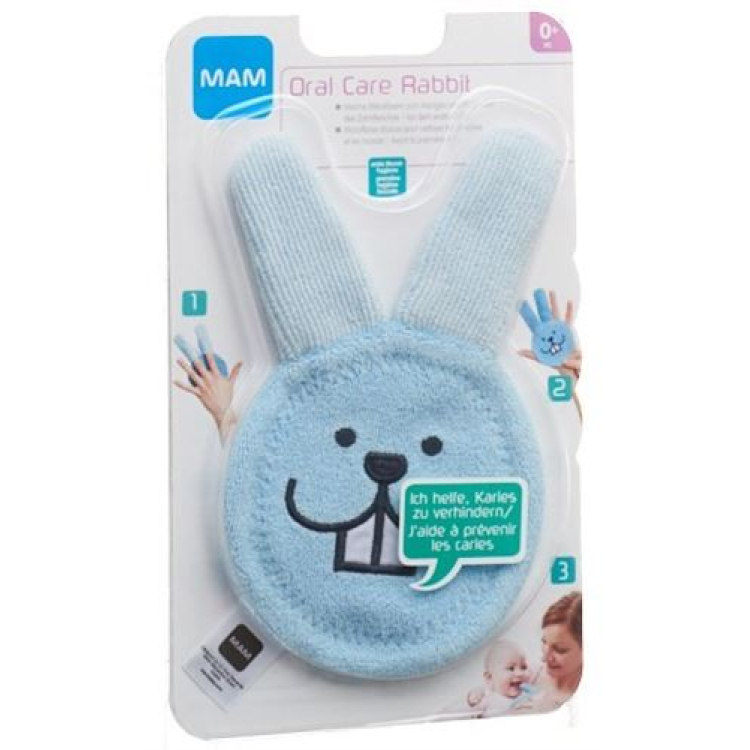 MAM Oral Care Rabbit στοματική υγιεινή 0+ μηνών