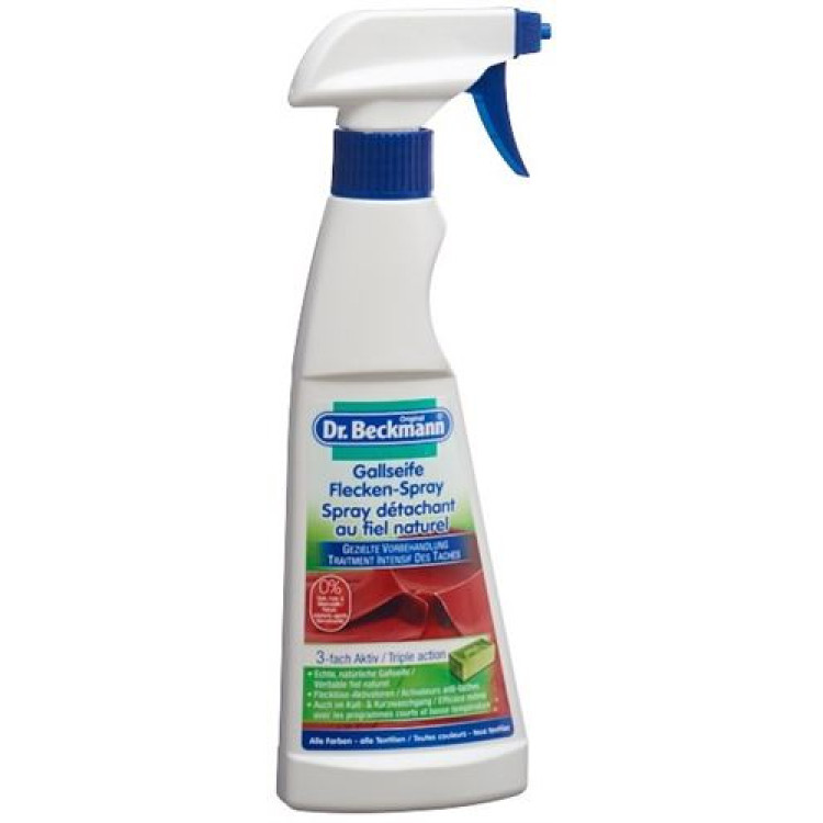 Flacone spray per macchie di sapone di fiele Dr Beckmann 250 ml