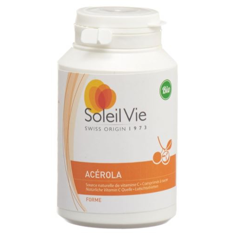 Soleil Vie Acérola Tabl 2000 mg bio 30 szt