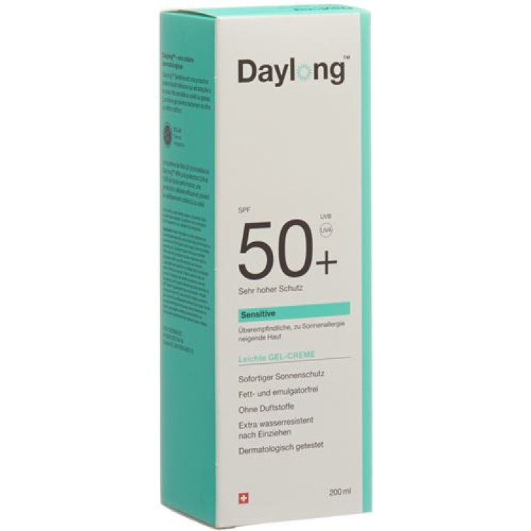 Daylong संवेदनशील जेल SPF50 + टीबी 200 मिली