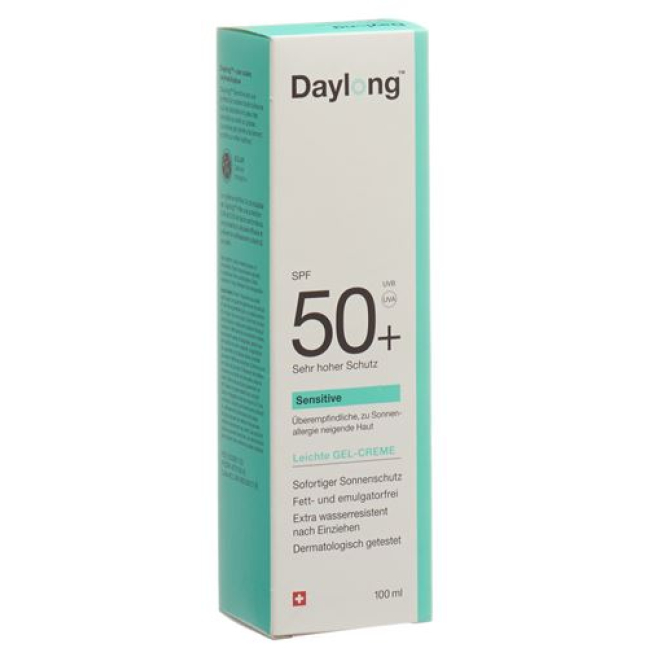 ژل Daylong Sensitive SPF50 + Tb 100 ml