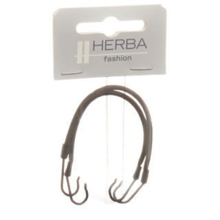 Cao su chặt Herba 13.5cm đen 2 cái