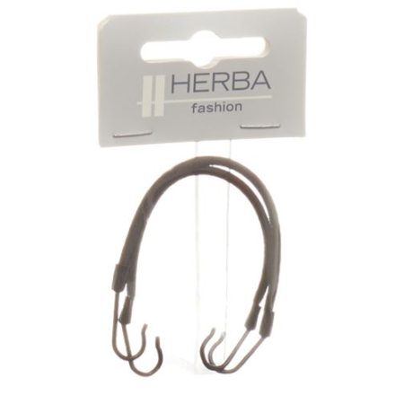Herba chop rubber 13.5cm black 2 pcs