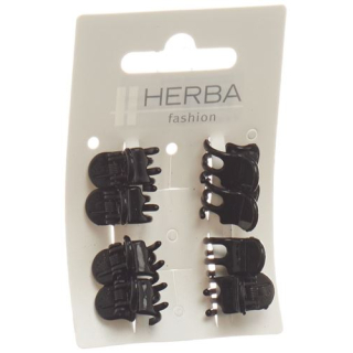 Herba պինցետ 1սմ սև 8 հատ