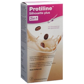 Protiline Silhouette Plus Plv Café 10 x 26g