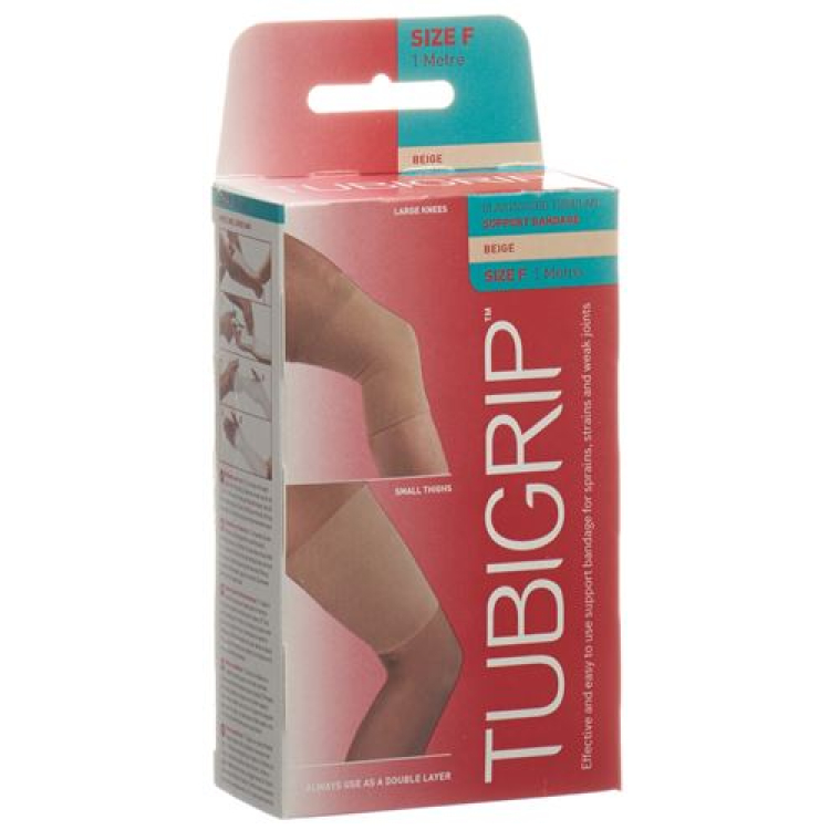 Tubigrip buisverband F 1mx10cm beige