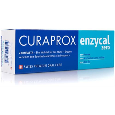 Curaprox អង់ស៊ីម zero tube 75 មីលីលីត្រ