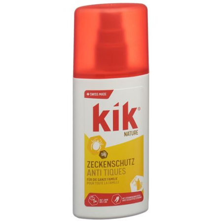 Kik Nature Tick Repellent Spray - Natural Tick Protection