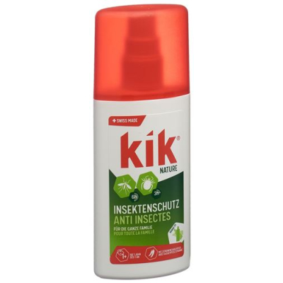 اسپری شیر دافع پشه kik nature 100 میلی لیتر