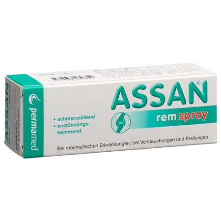 Assan rem Spray - Analgesic and Anti-inflammatory Spray for Joint and Muscle Pain