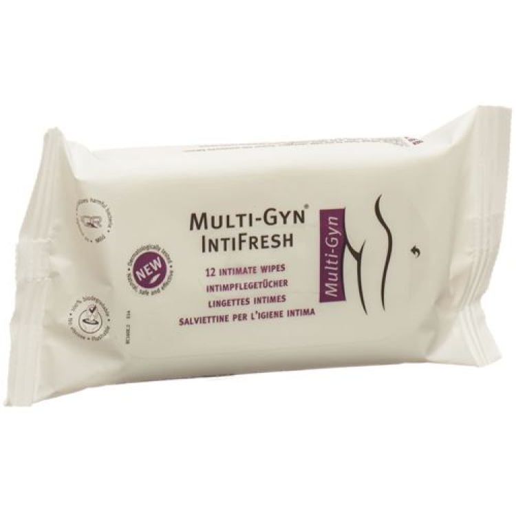 Multi-Gyn IntiFresh מגבונים אינטימיים 15 על 12 יח'