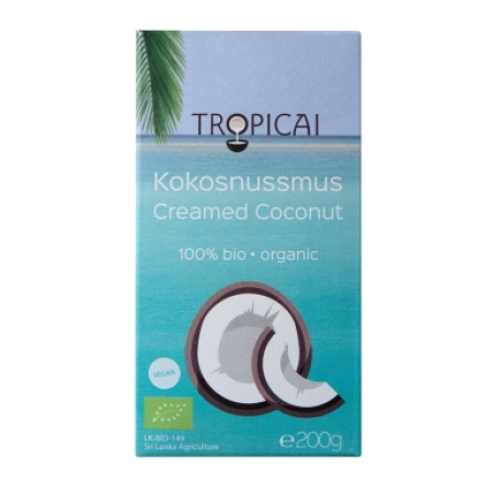 Tropicai økologisk kokossmør 200 g