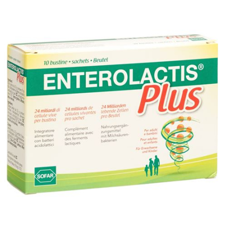 Enterolactis Plus 10 saquetas 3 g
