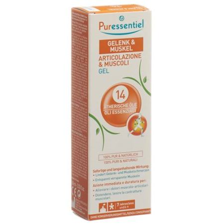 Puressentiel® gel sendi & otot 14 minyak esensial Tb 60 ml