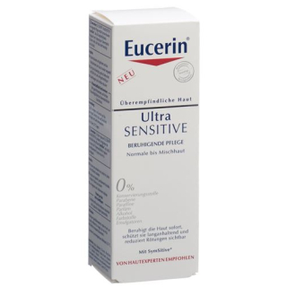 Eucerin Ultra Sensitive тыныштандыратын күндізгі күтім қалыптыдан аралас теріге 50 мл
