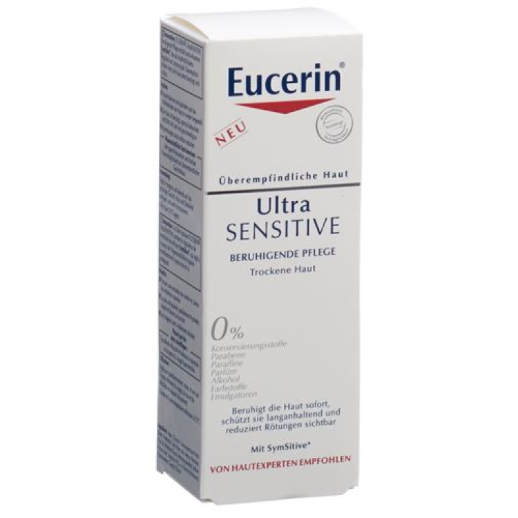 Eucerin Ultra Sensitive zklidňující denní péče pro suchou pleť 50 ml