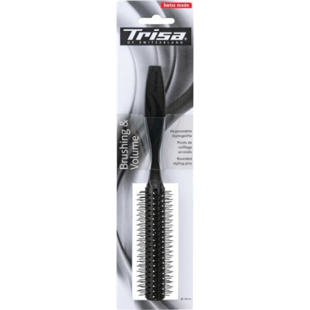 Introducing the Trisa Basic Round Brush Styling Small - Your Hair's Best Friend!