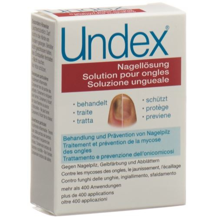 Roztwór do paznokci Undex 7 ml