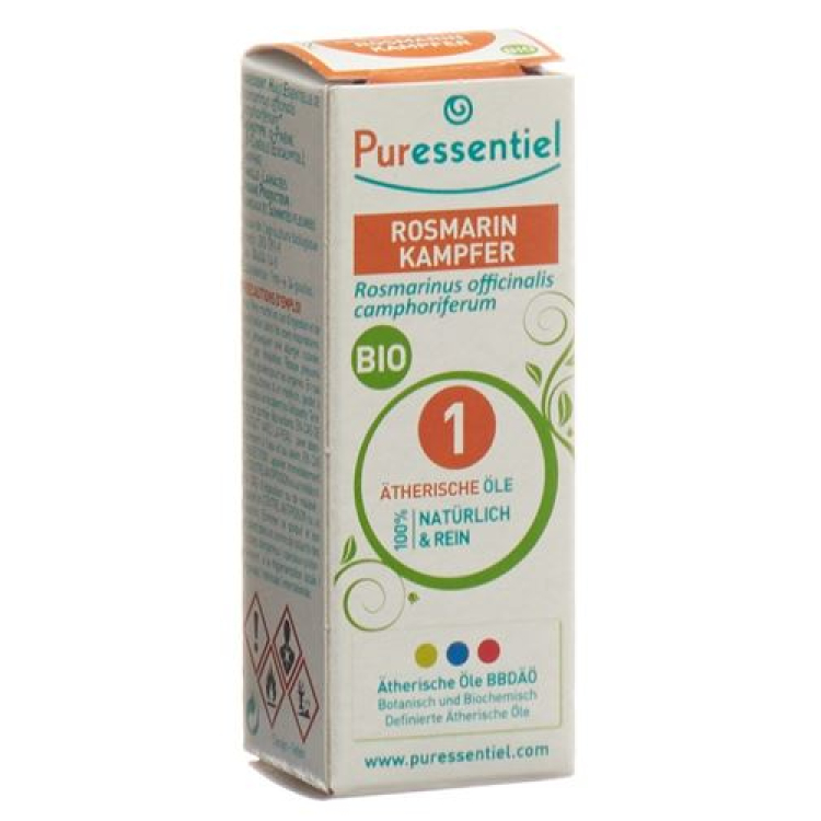 Puressentiel® روزماري مع الكافور Äth / الزيت الحيوي 10 مل