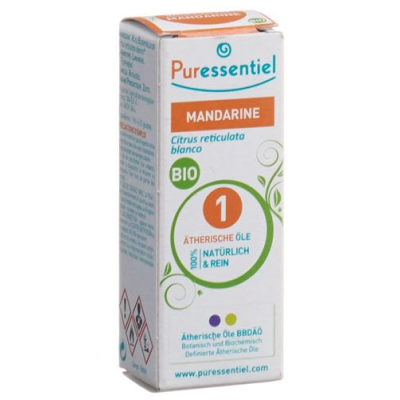 Puressentiel mandarine ether / ប្រេងសរីរាង្គ 10 មីលីលីត្រ