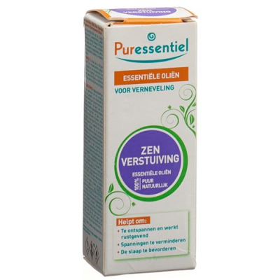 ល្បាយក្លិនក្រអូប puressentiel® ប្រេងសំខាន់ៗ zen សម្រាប់ការសាយភាយ 30 មីលីលីត្រ