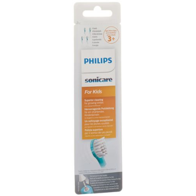 Philips sonicare ауыстыру щеткалары kids hx6034/33 4 жас 4 дана