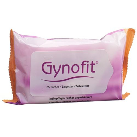 Gynofit intiimsalvrätikud lõhnastamata 25 tk