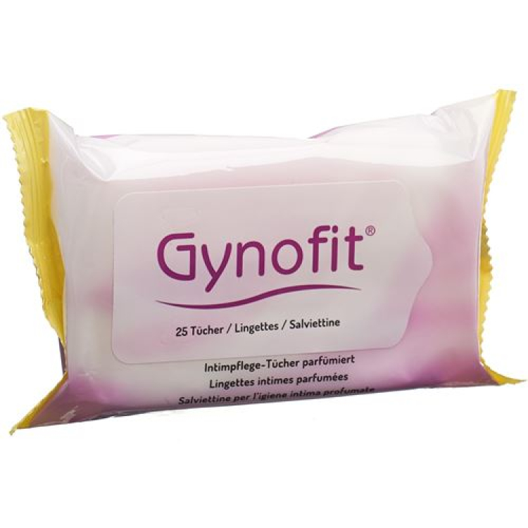 Gynofit Intimate Wipes օծանելիք 25 հատ