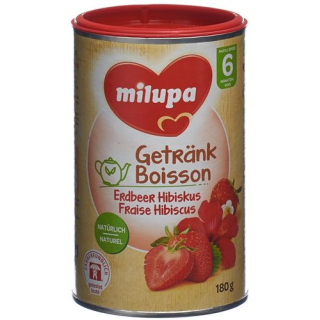 Milupa strawberry hibiscus drink after 6 months 180 g