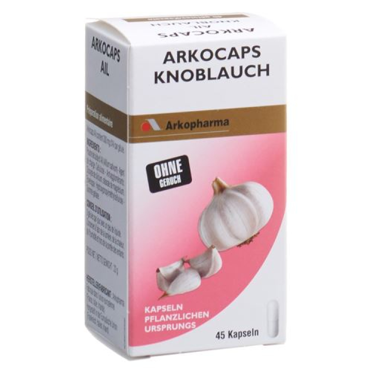 Arkocaps sarimsoq kapsulalari sabzavot 45 dona