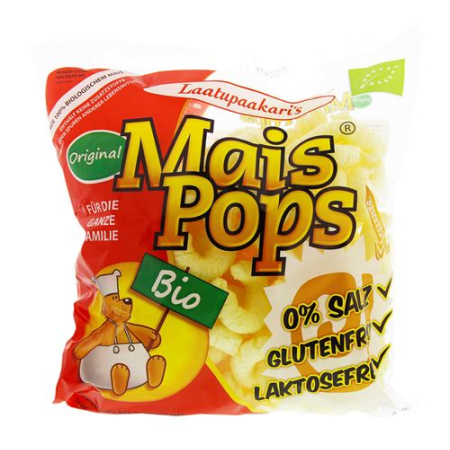 Maispops untuk kanak-kanak sihat snek Bio 65 g