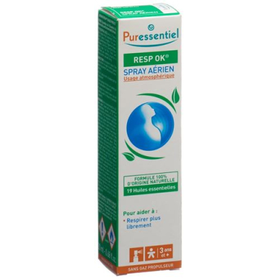 Puressentiel sprayej vzduch esenciálny pre dýchacie cesty 19 olejov 20ml