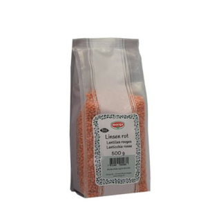 Morga lentils red organic bag 500 g