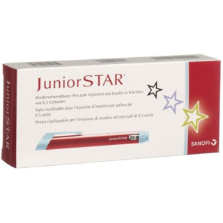 JuniorStar Lantus/Apidra/Insuman insulin pen red