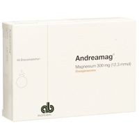Andreamag Brausetabl 300 mg Saveur d'orange 60 pcs