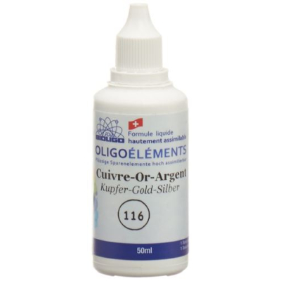 Bioligo 116 Cuivre or argent Lös Fl 50 ml