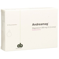 Andreamag Brausetabl 300 mg with raspberry flavor 60 pcs
