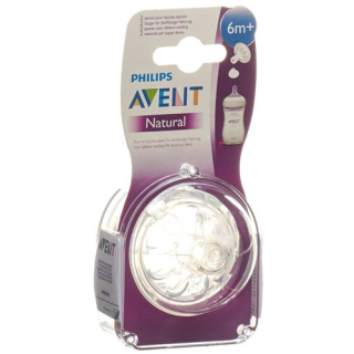 Avent Philips natural teat Y for follow-on food 2 pcs