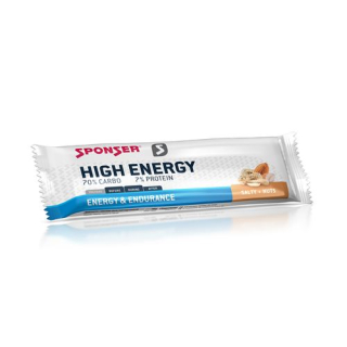 Sponsor High Energy Bar soolane + pähklid 45 g