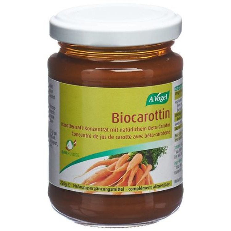 A.Vogel Concentrato di Carote Biologico 220 g