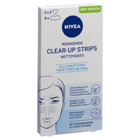 Nivea Clear-up Strips 6 kusov