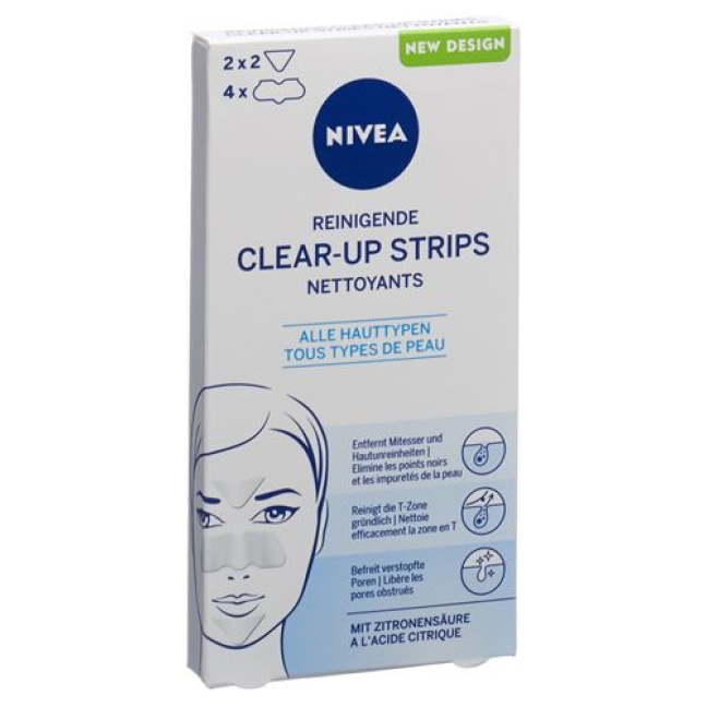Nivea Clear-up Strips 6 db