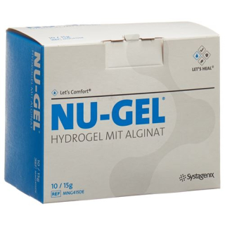Nu Gel Hydrogel avec Alginate 10 x 15g