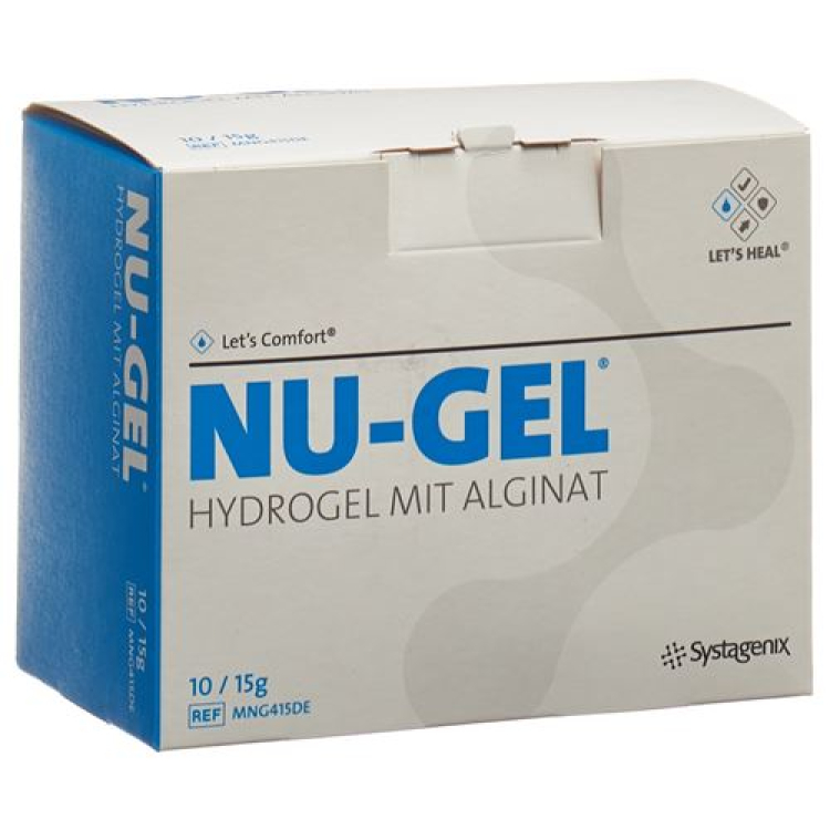 هیدروژل Nu Gel با آلژینات 10×15 گرم