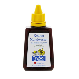 Trybol herbal mouthwash bottle 85 ml