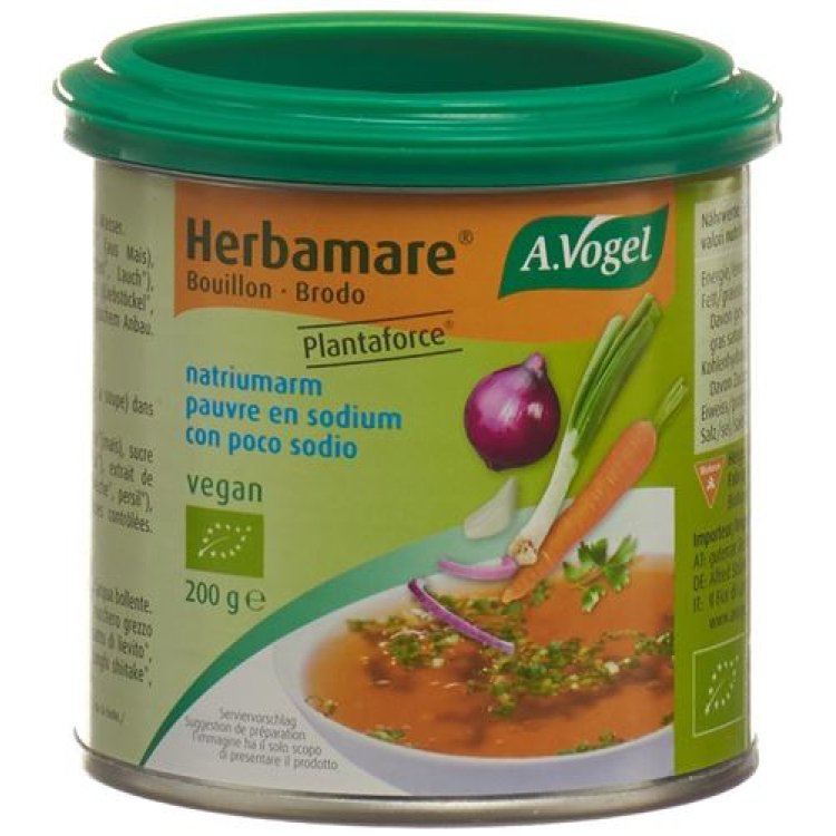 A.Vogel Herbamare Bouillon vähäsuolainen orgaaninen Ds 200 g