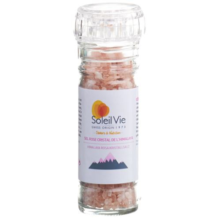 Soleil Vie Himalayan Crystal Salt rosa 100 g